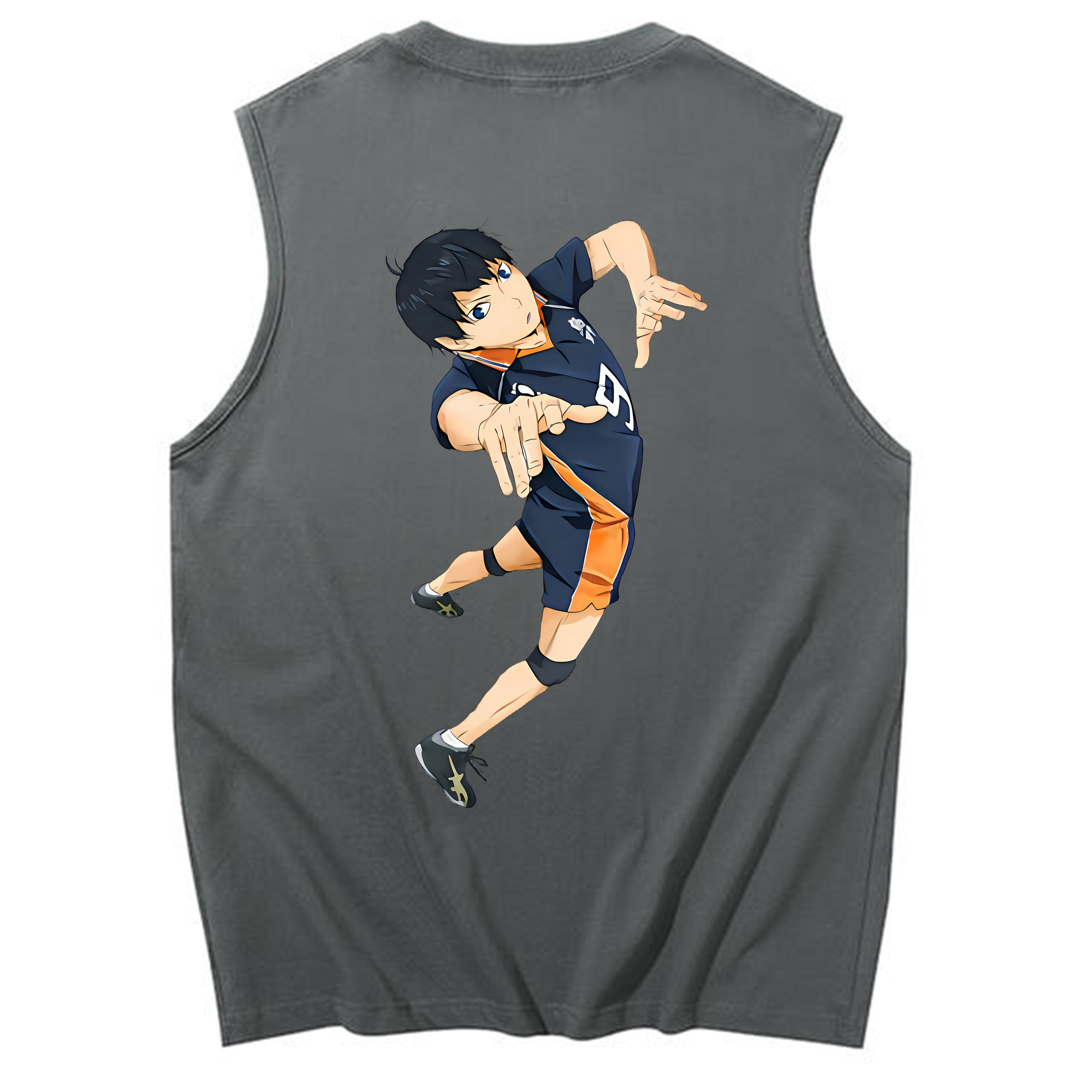 （画像用） ハイキュー!! Haikyu!! コットン100％タンクトップ（背面プリント）